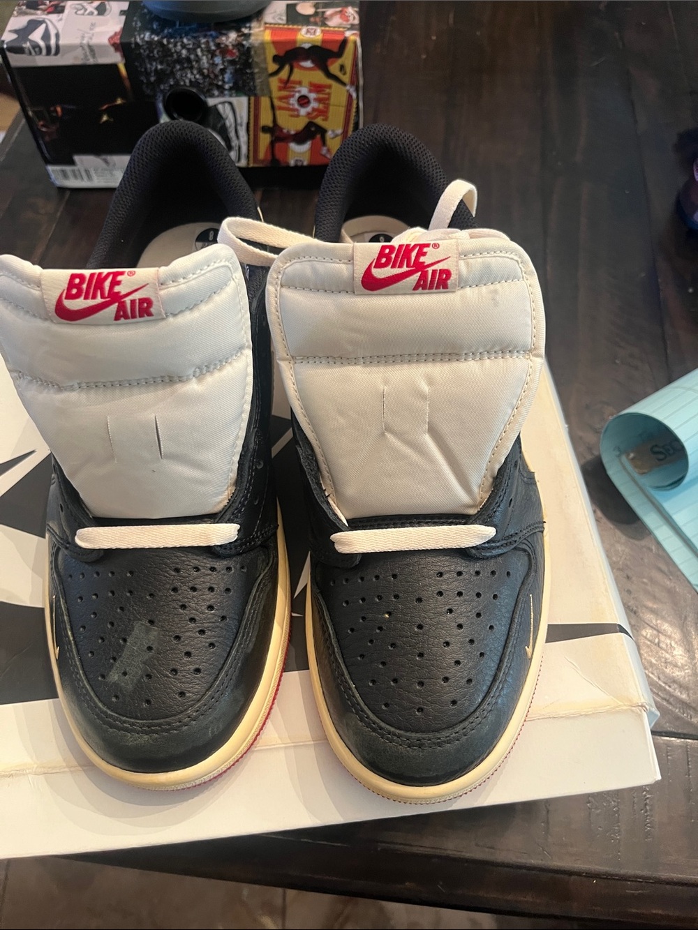 Air Jordan 1 Retro Low OG “Better With Time” Nigel  Sylvester size 8 men black